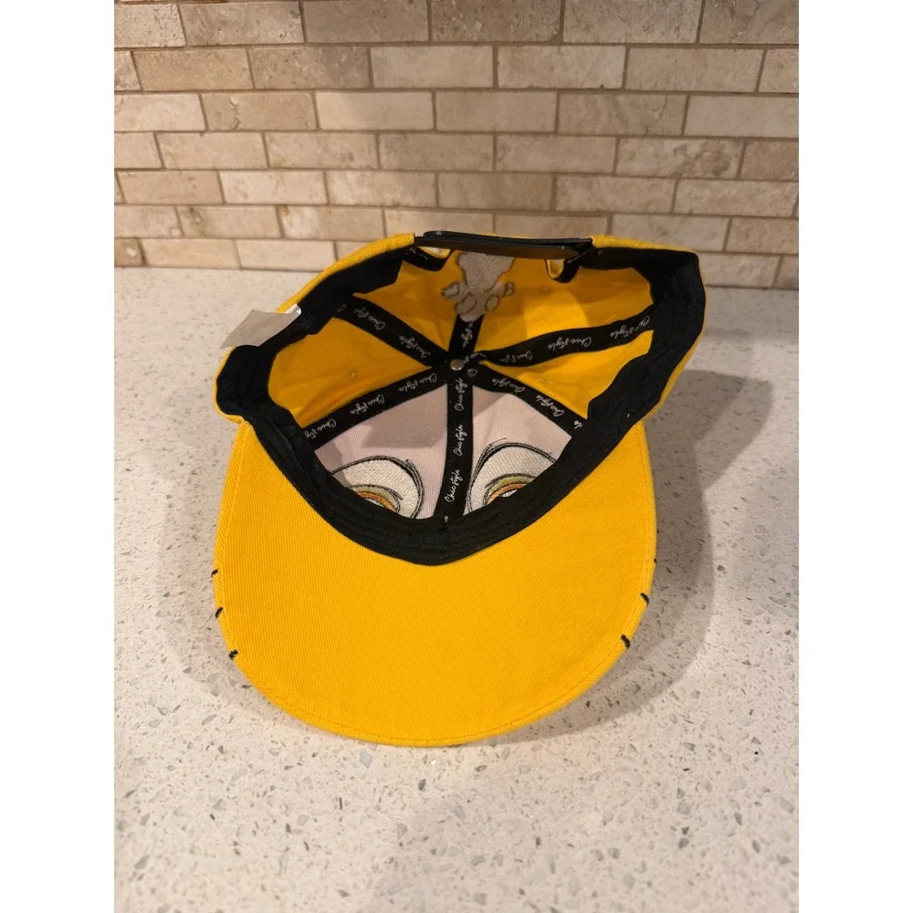 Disney The Lion King Simba Snapback Hat Yellow With 3D Ears Paw Print